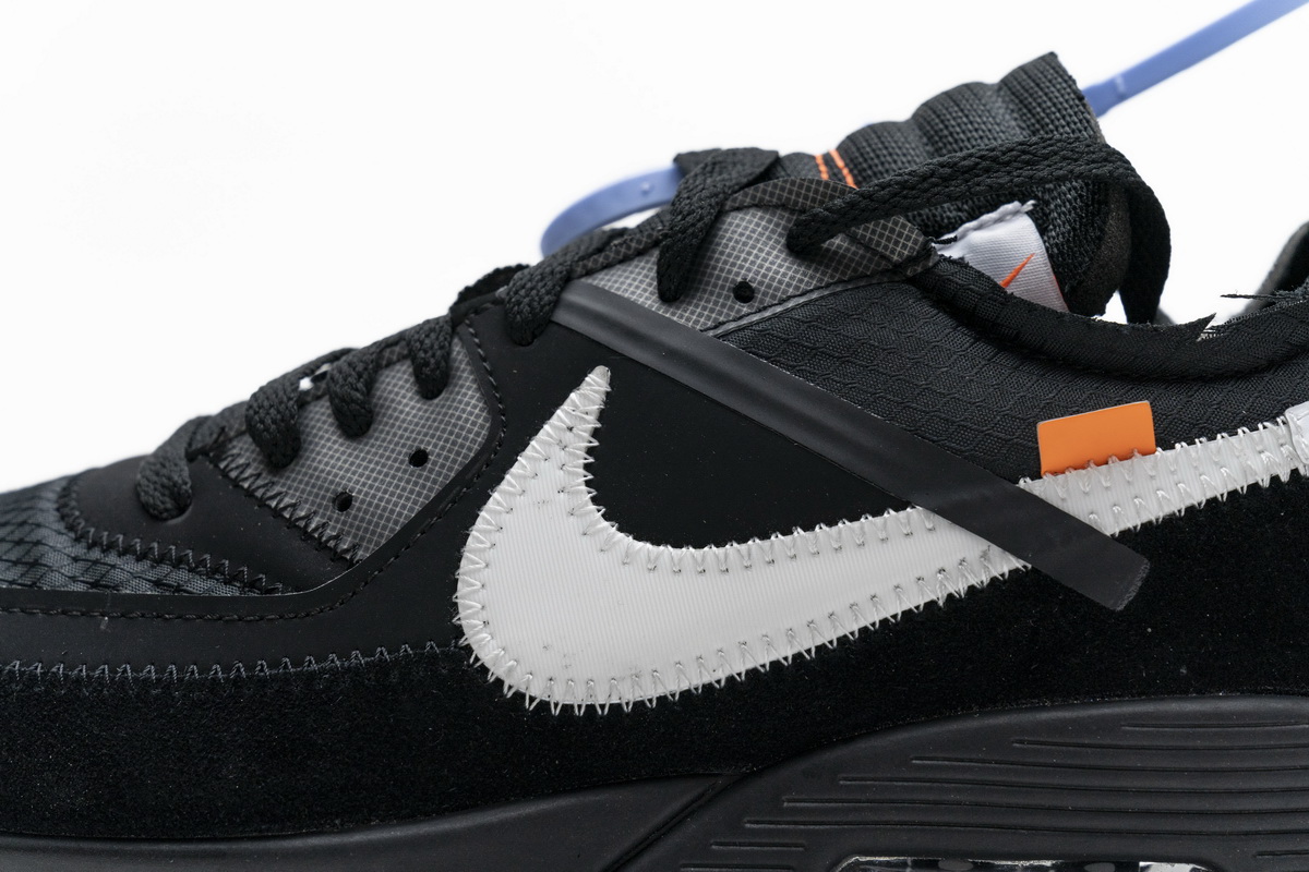 Off White X Nike Air Max 90 Black Aa7293 001 23 - www.kickbulk.cc