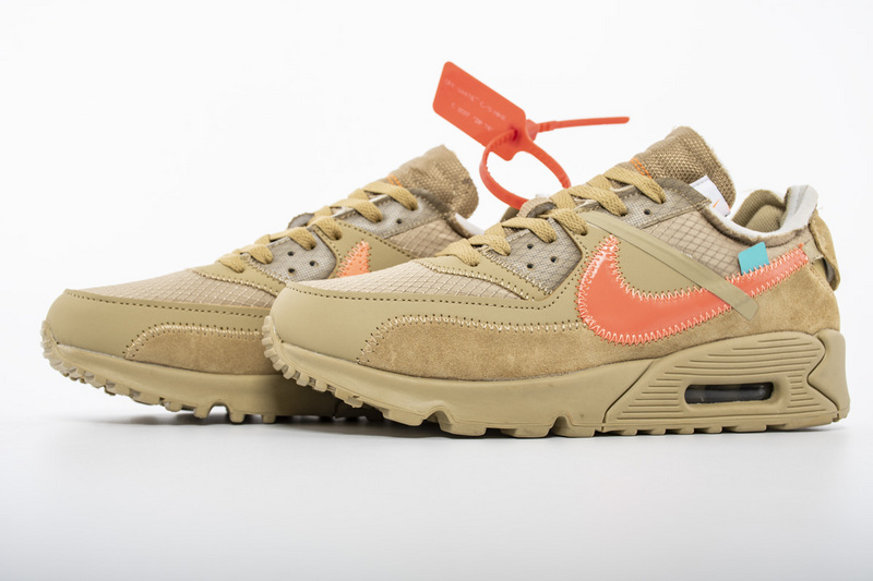 Off White X Nike Air Max 90 Desert Ore Aa7293 200 12 - www.kickbulk.cc