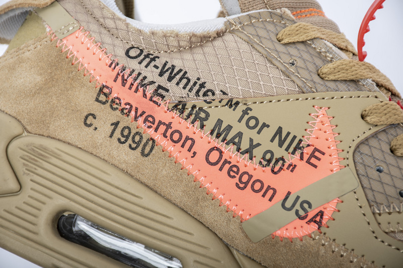 Off White X Nike Air Max 90 Desert Ore Aa7293 200 16 - www.kickbulk.cc