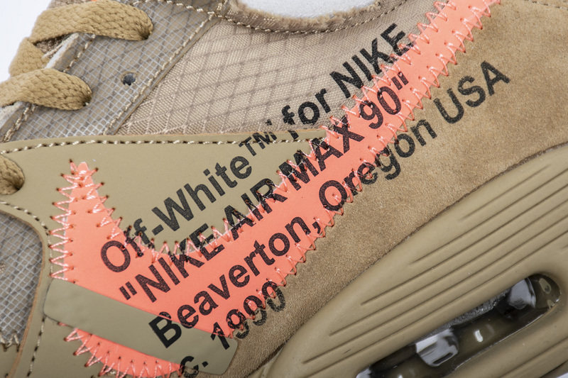 Off White X Nike Air Max 90 Desert Ore Aa7293 200 18 - www.kickbulk.cc