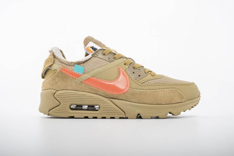 Off White X Nike Air Max 90 Desert Ore Aa7293 200 8 - www.kickbulk.cc