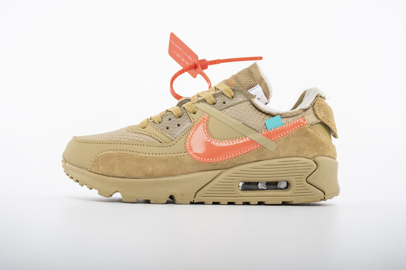 Off White X Nike Air Max 90 Desert Ore Aa7293 200 9 - www.kickbulk.cc