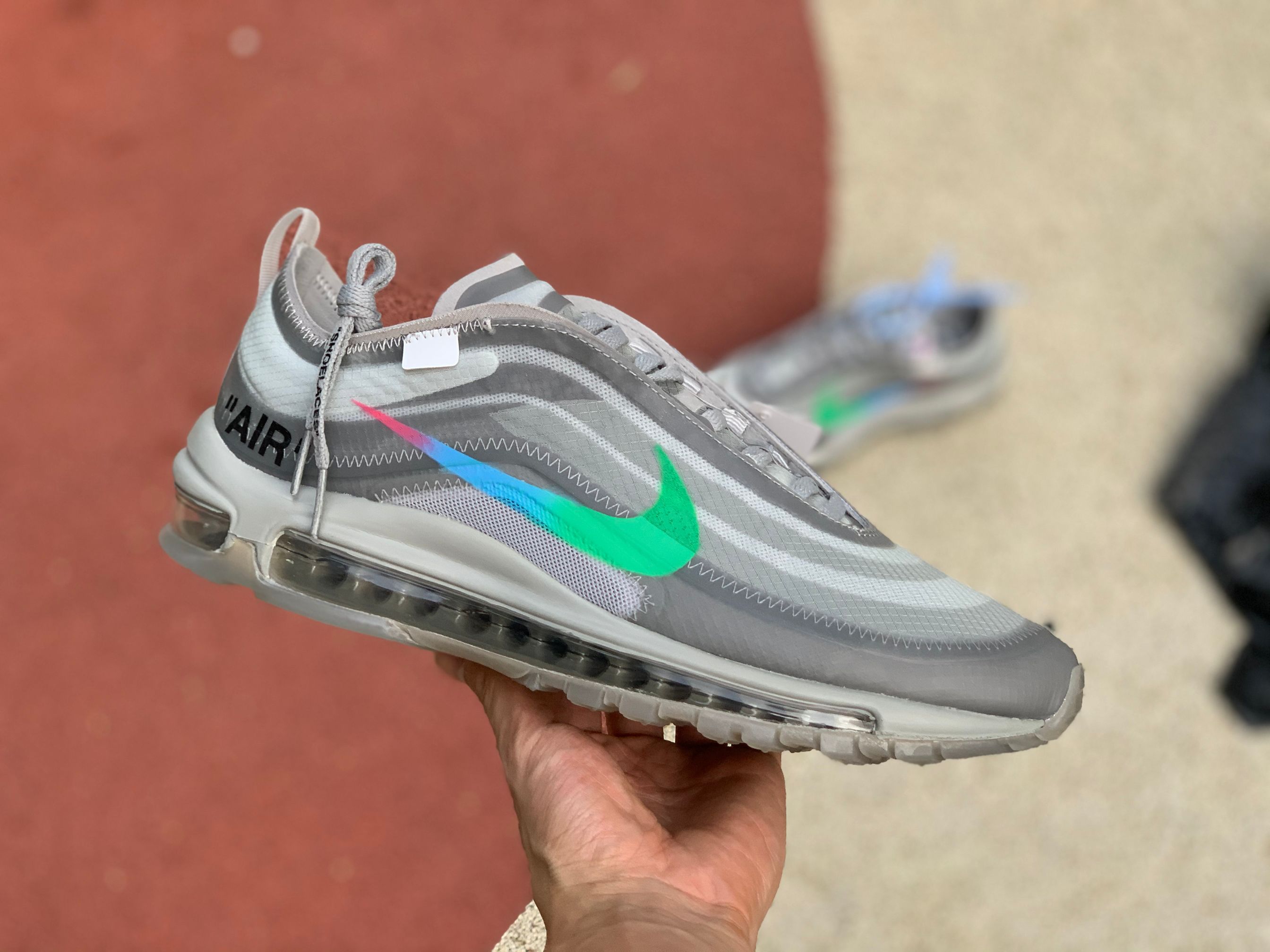 Off White X Nike Air Max 97 Menta Aj4585 101 9 - www.kickbulk.cc