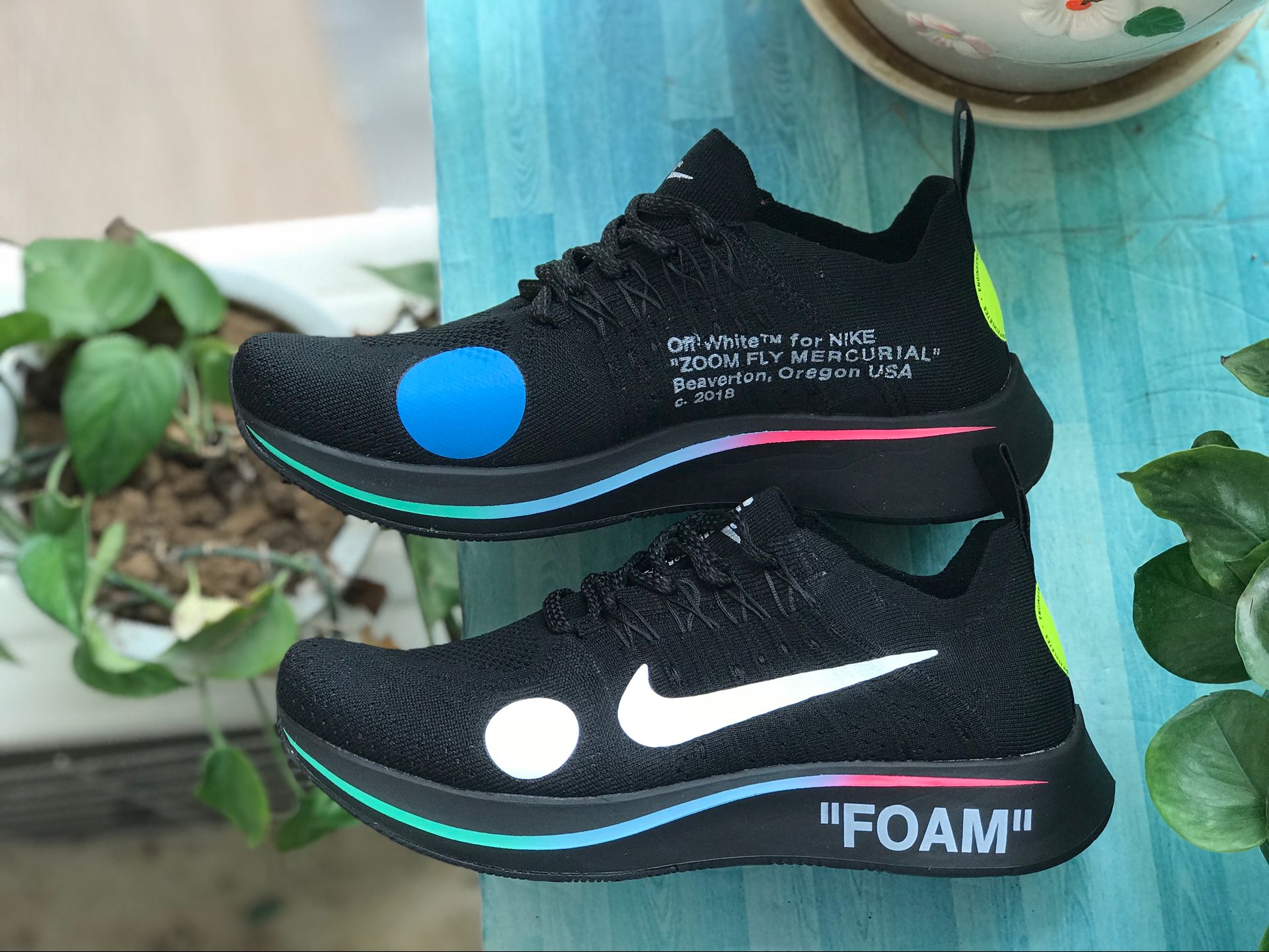 Off White X Nike Zoom Fly Mercurial Flyknit Black Ao2115 001 11 - www.kickbulk.cc