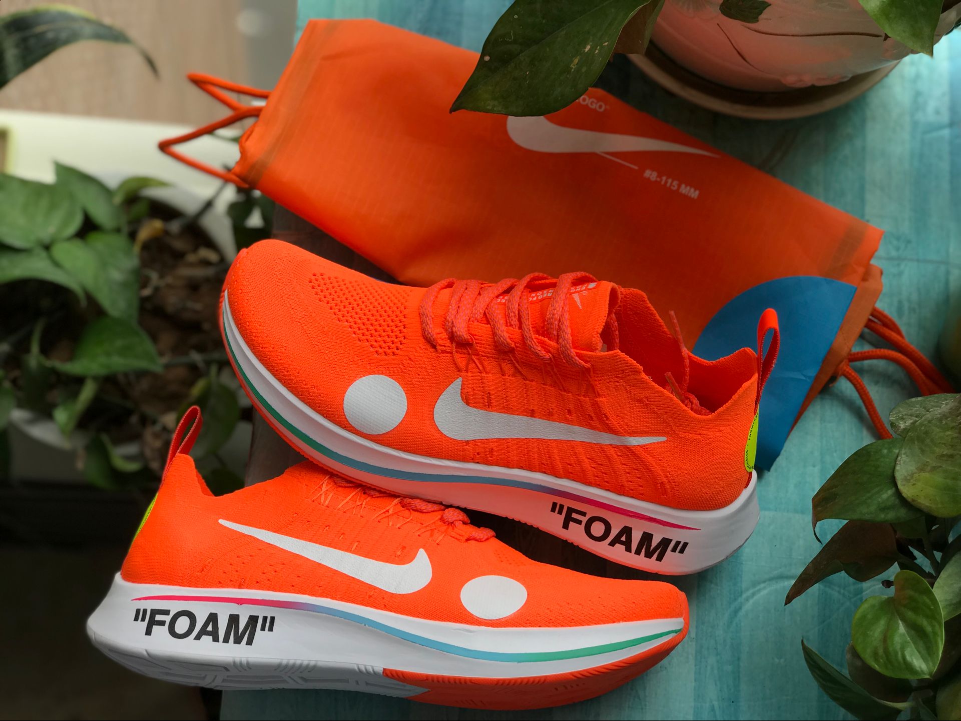 Off White X Nike Zoom Fly Mercurial Flyknit Total Orange Ao2115 800 13 - www.kickbulk.cc