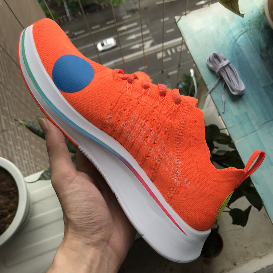 Off White X Nike Zoom Fly Mercurial Flyknit Total Orange Ao2115 800 14 - www.kickbulk.cc