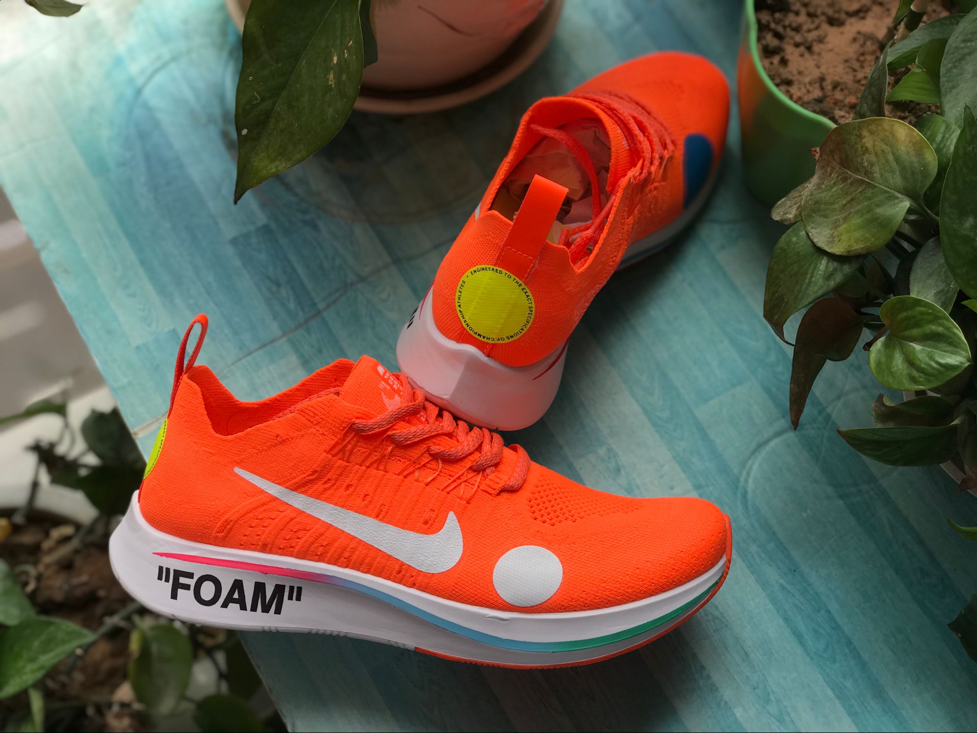 Off White X Nike Zoom Fly Mercurial Flyknit Total Orange Ao2115 800 18 - www.kickbulk.cc