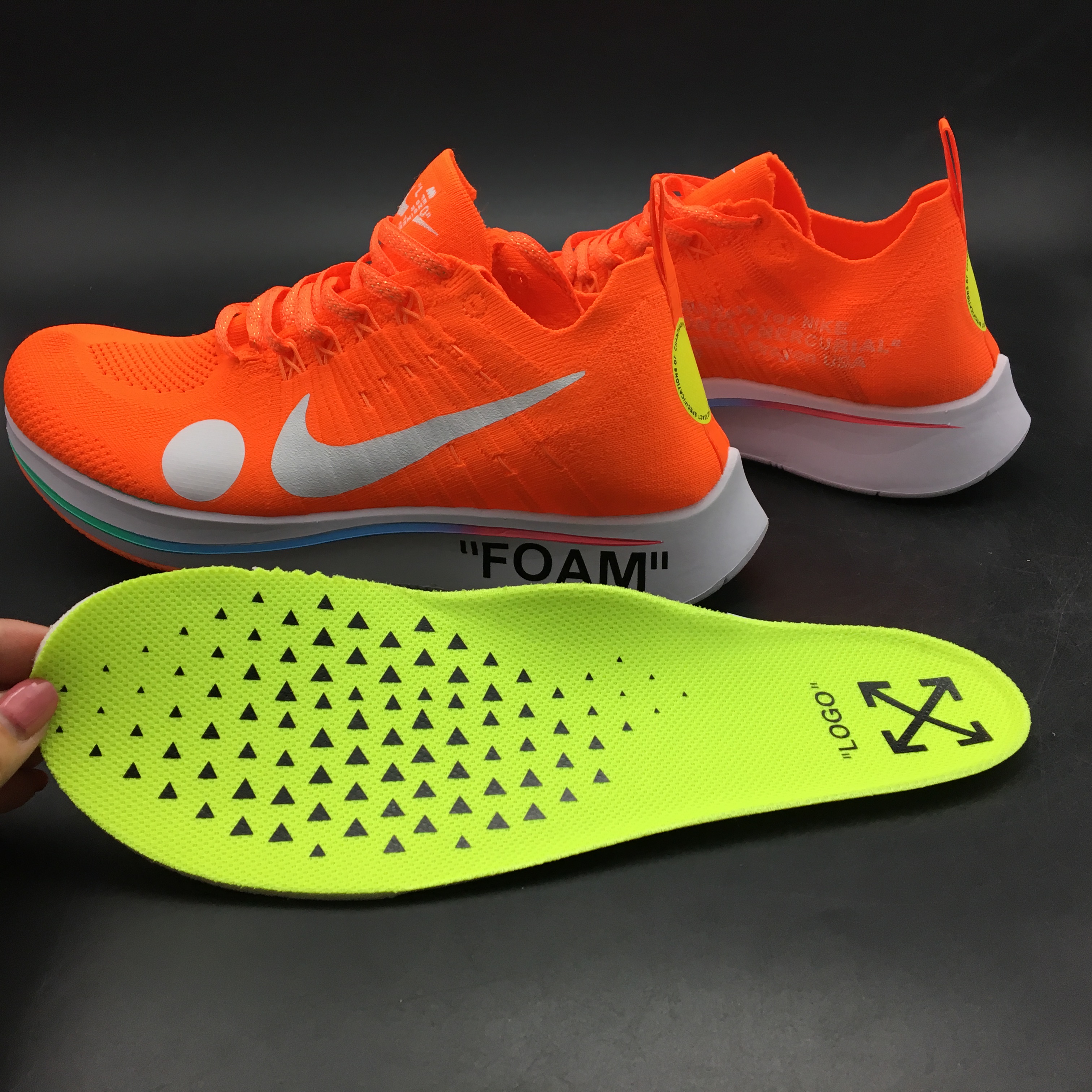 Off White X Nike Zoom Fly Mercurial Flyknit Total Orange Ao2115 800 28 - www.kickbulk.cc