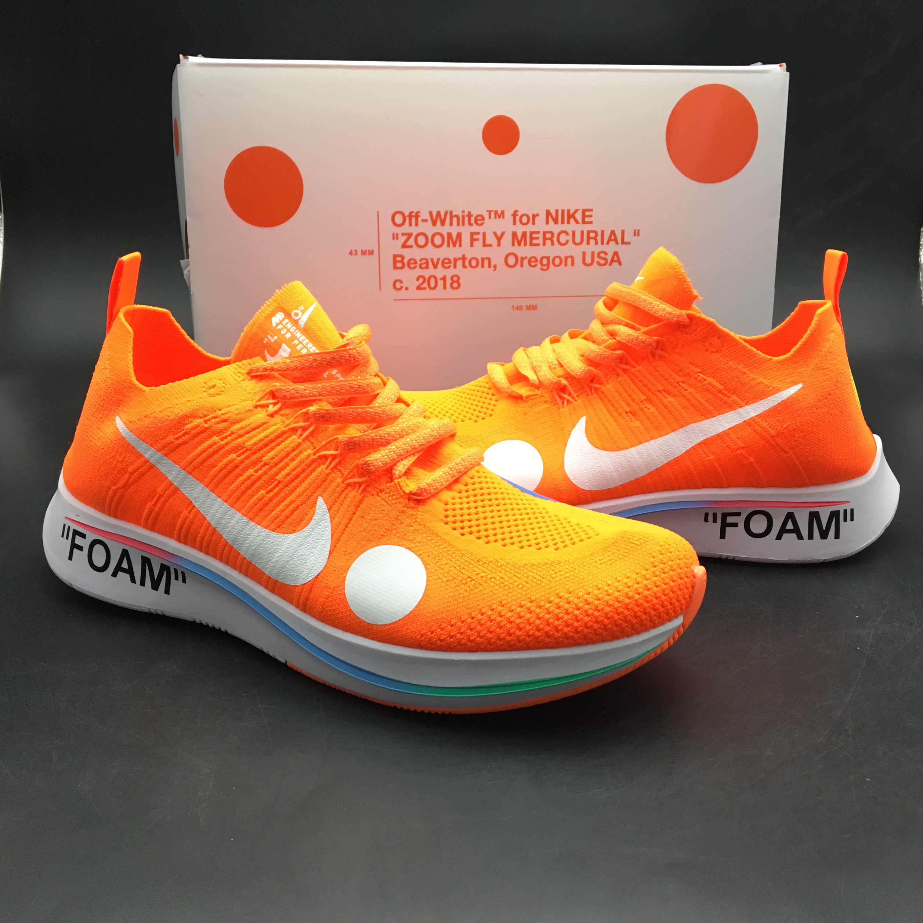 Off White X Nike Zoom Fly Mercurial Flyknit Total Orange Ao2115 800 29 - www.kickbulk.cc