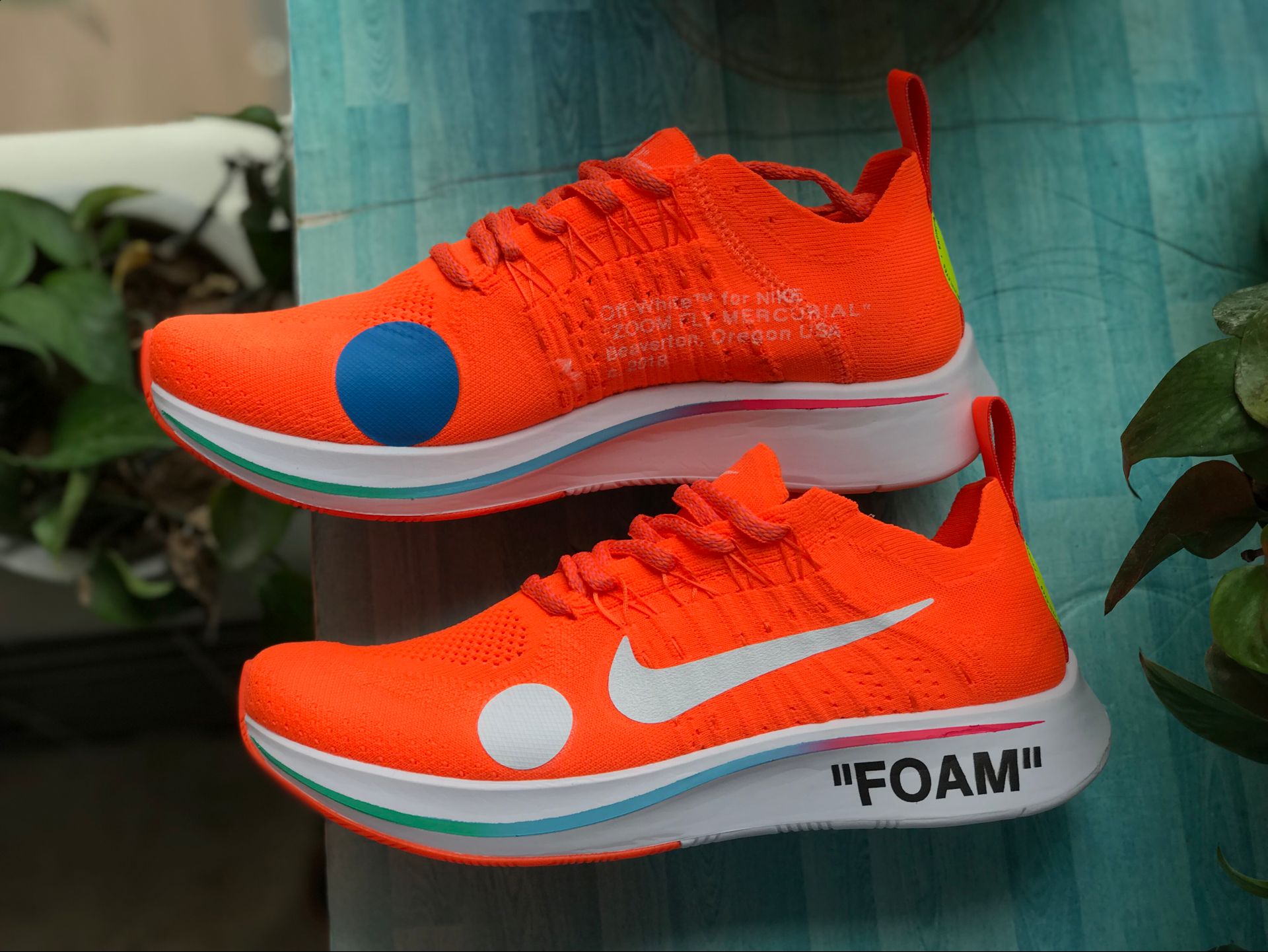 Off White X Nike Zoom Fly Mercurial Flyknit Total Orange Ao2115 800 8 - www.kickbulk.cc