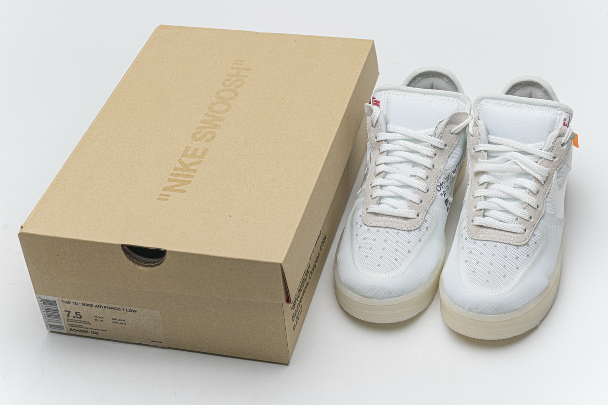 Off White X Nike Air Force 1 Low White Ao4606 100 9 - www.kickbulk.cc