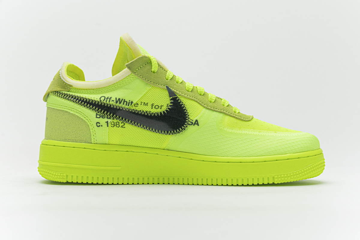 Off White X Nike Air Force 1 Volt Ao4606 700 14 - www.kickbulk.cc