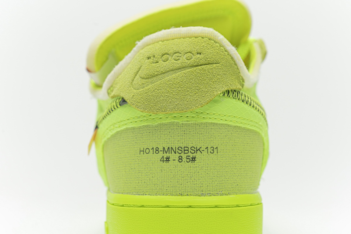 Off White X Nike Air Force 1 Volt Ao4606 700 21 - www.kickbulk.cc