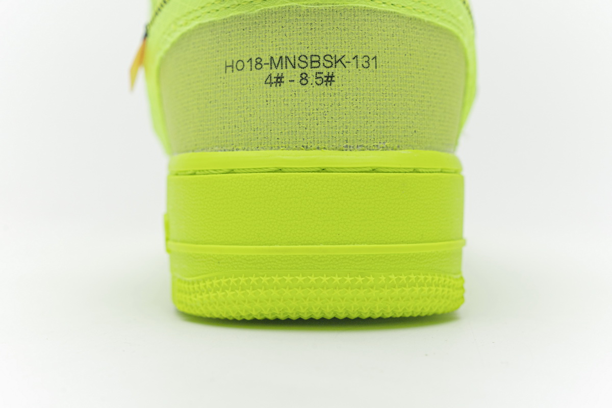 Off White X Nike Air Force 1 Volt Ao4606 700 25 - www.kickbulk.cc