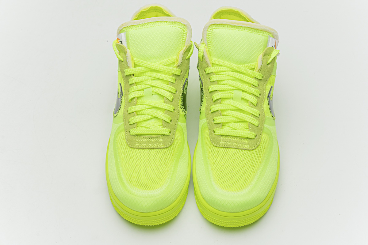 Off White X Nike Air Force 1 Volt Ao4606 700 9 - www.kickbulk.cc