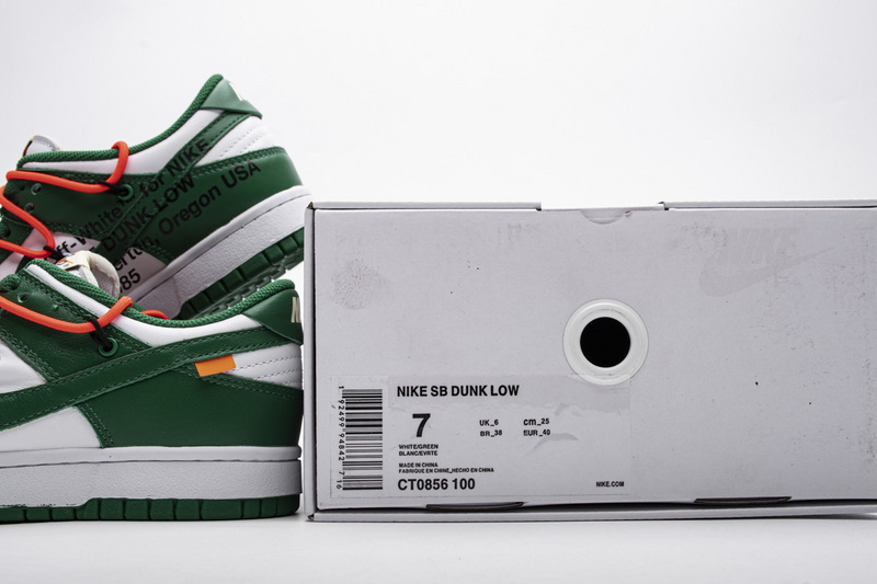 Off White X Nike Dunk Low Pine Green Ct0856 100 15 - www.kickbulk.cc