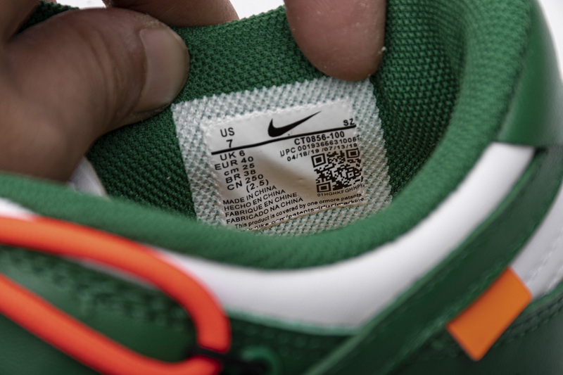 Off White X Nike Dunk Low Pine Green Ct0856 100 24 - www.kickbulk.cc