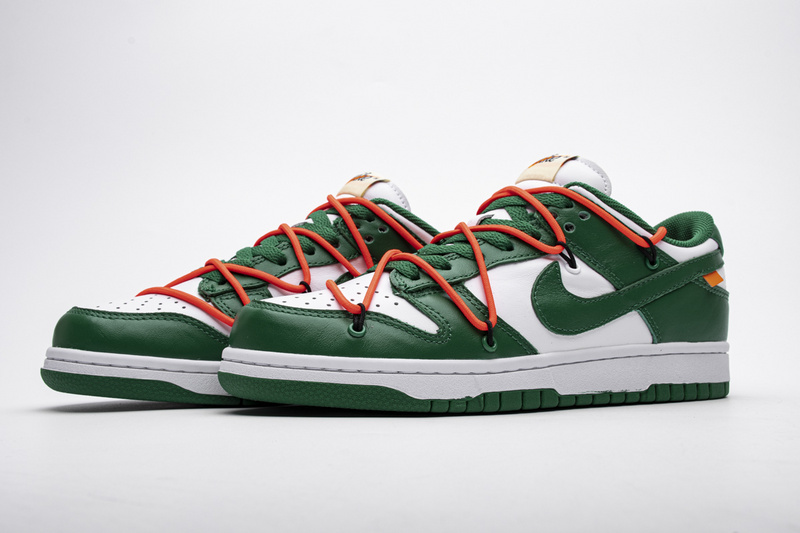 Off White X Nike Dunk Low Pine Green Ct0856 100 8 - www.kickbulk.cc