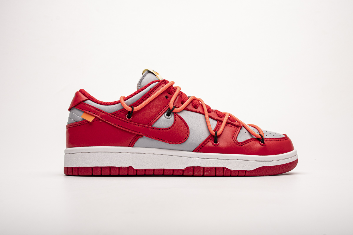 Off White X Nike Dunk Low University Red Ct0856 600 10 - www.kickbulk.cc