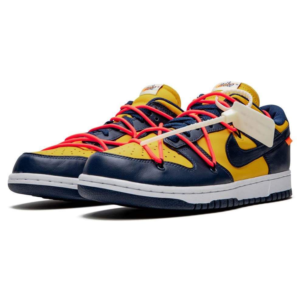 Off White X Nike Dunk Low University Gold Ct0856 700 1 - www.kickbulk.cc