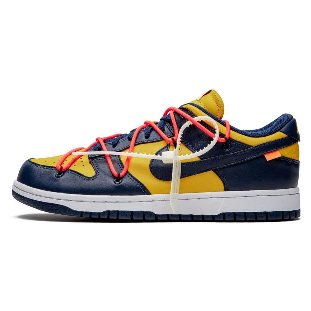 Off White X Nike Dunk Low University Gold Ct0856 700 - www.kickbulk.cc