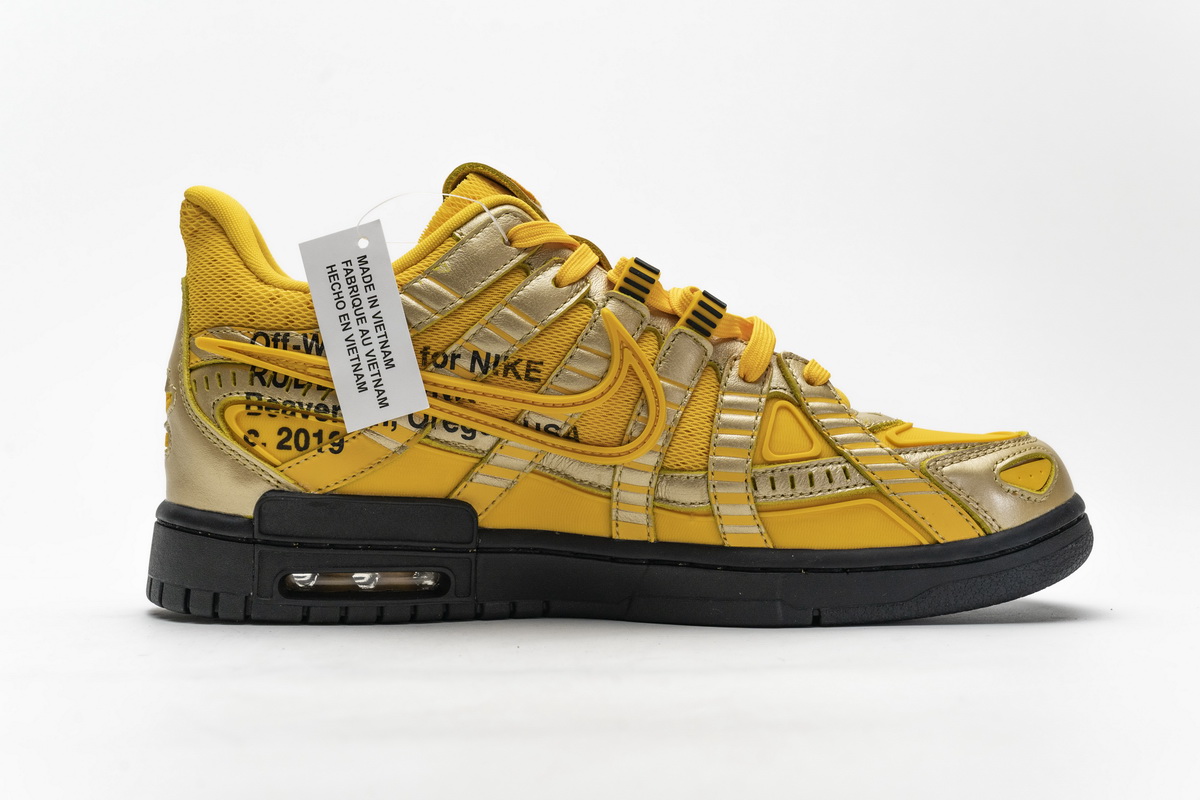 Off White X Nike Air Rubber Dunk University Gold Cu6015 700 2 - www.kickbulk.cc