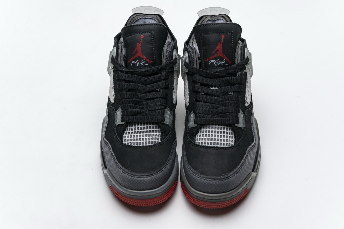 Cv9388 001 Off White X Air Jordan 4 Bred Black Red 2 - www.kickbulk.cc