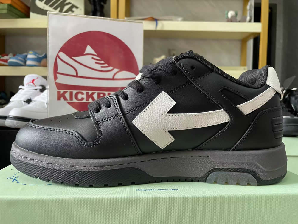 Off White Black White Out Of Office Low Sneakers 7 - www.kickbulk.cc