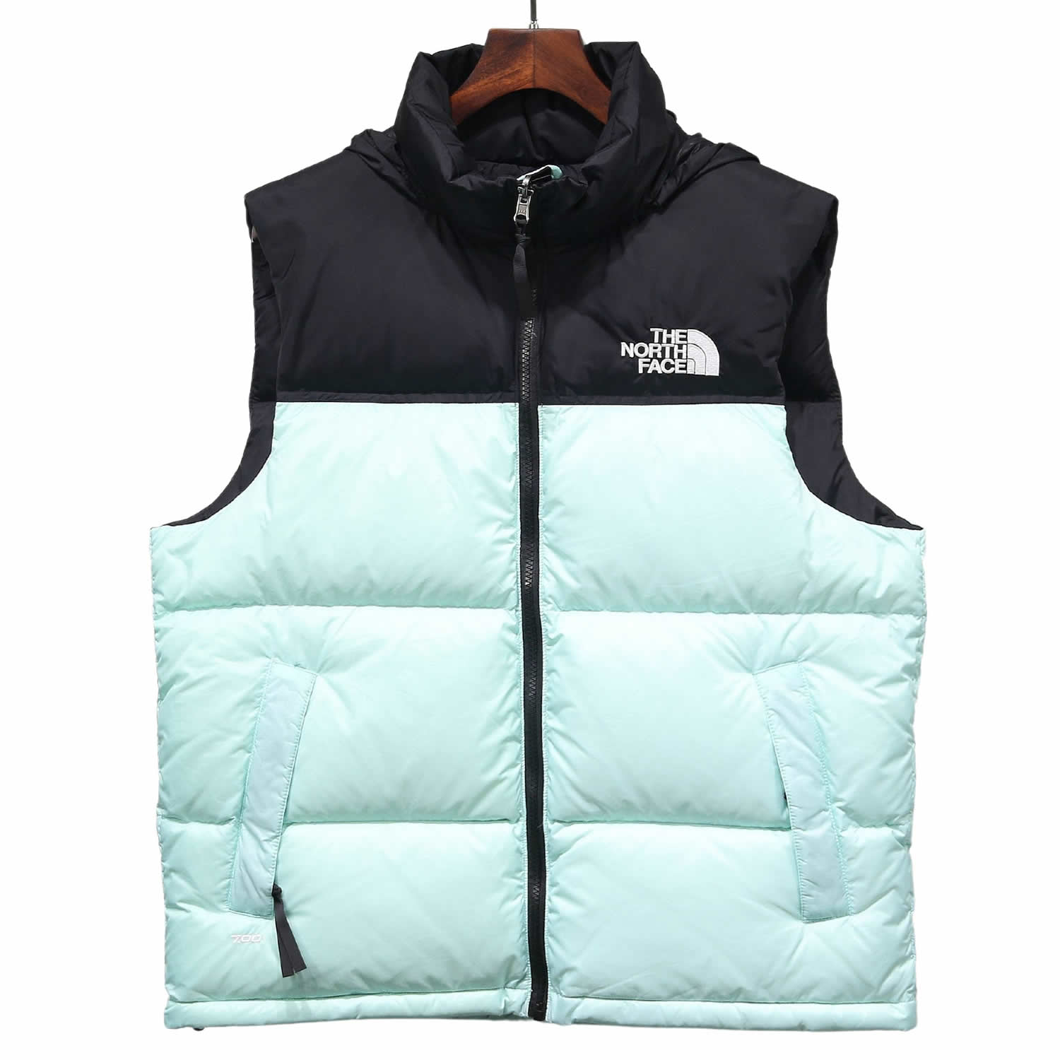 The North Face Down Vest Lake Blue 1 - www.kickbulk.cc