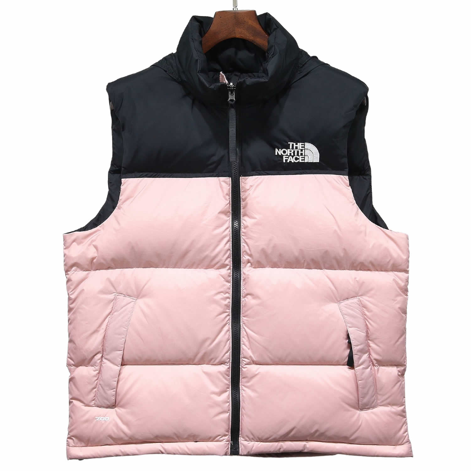 The North Face Down Vest Pink 1 - www.kickbulk.cc