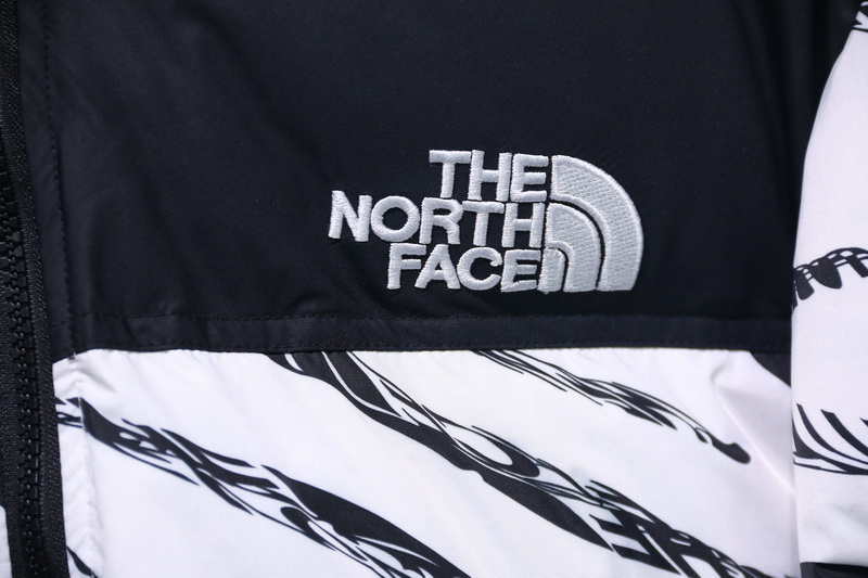 The North Face Zebra Logo Pattern Down Jacket 10 - www.kickbulk.cc