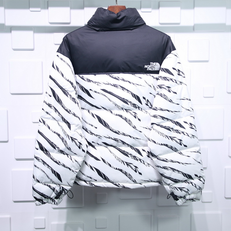 The North Face Zebra Logo Pattern Down Jacket 4 - www.kickbulk.cc