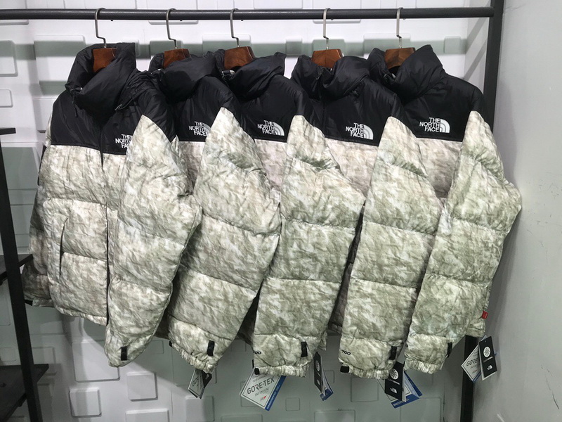 Supreme The North Face Crumpled Printing Down Jacket 0 - www.kickbulk.cc