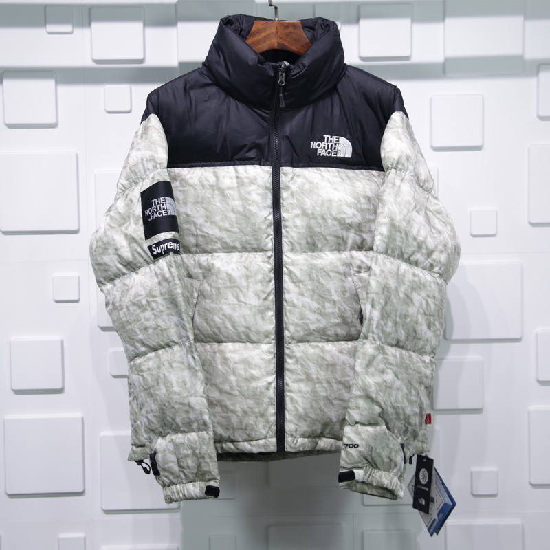 Supreme The North Face Crumpled Printing Down Jacket 1 - www.kickbulk.cc