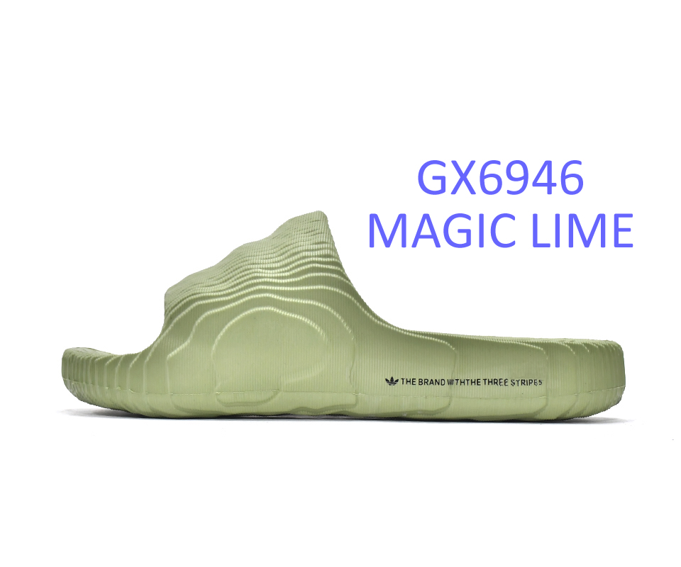 Aiddas Adilette 22 Slides Magic Lime Gx6946 1 - www.kickbulk.cc