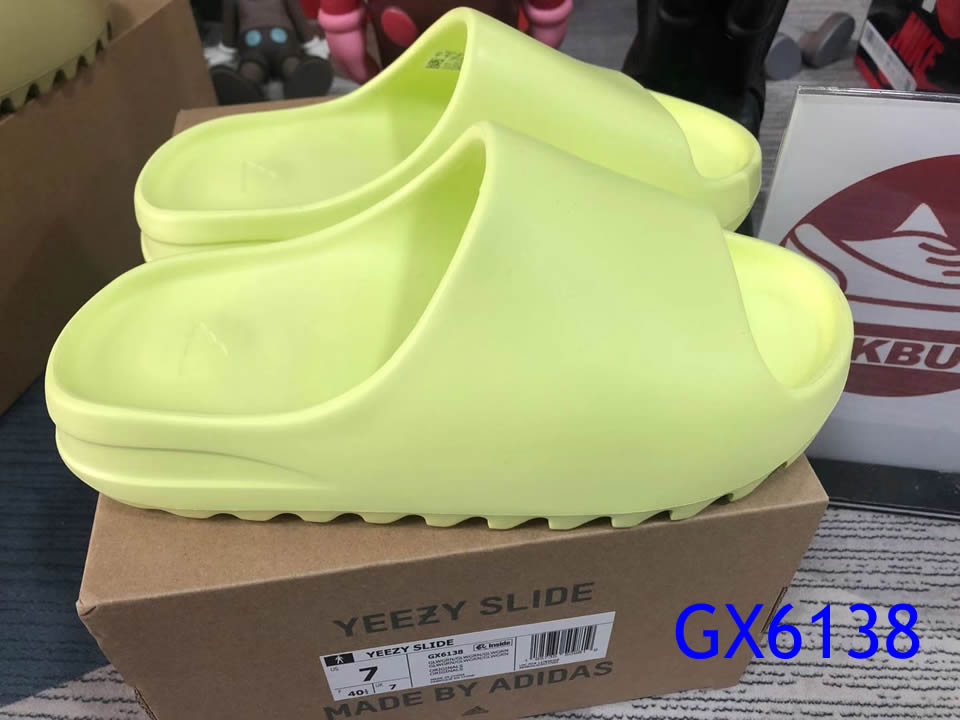 Yeezy Slide Gx6138 Glow Green 2 - www.kickbulk.cc