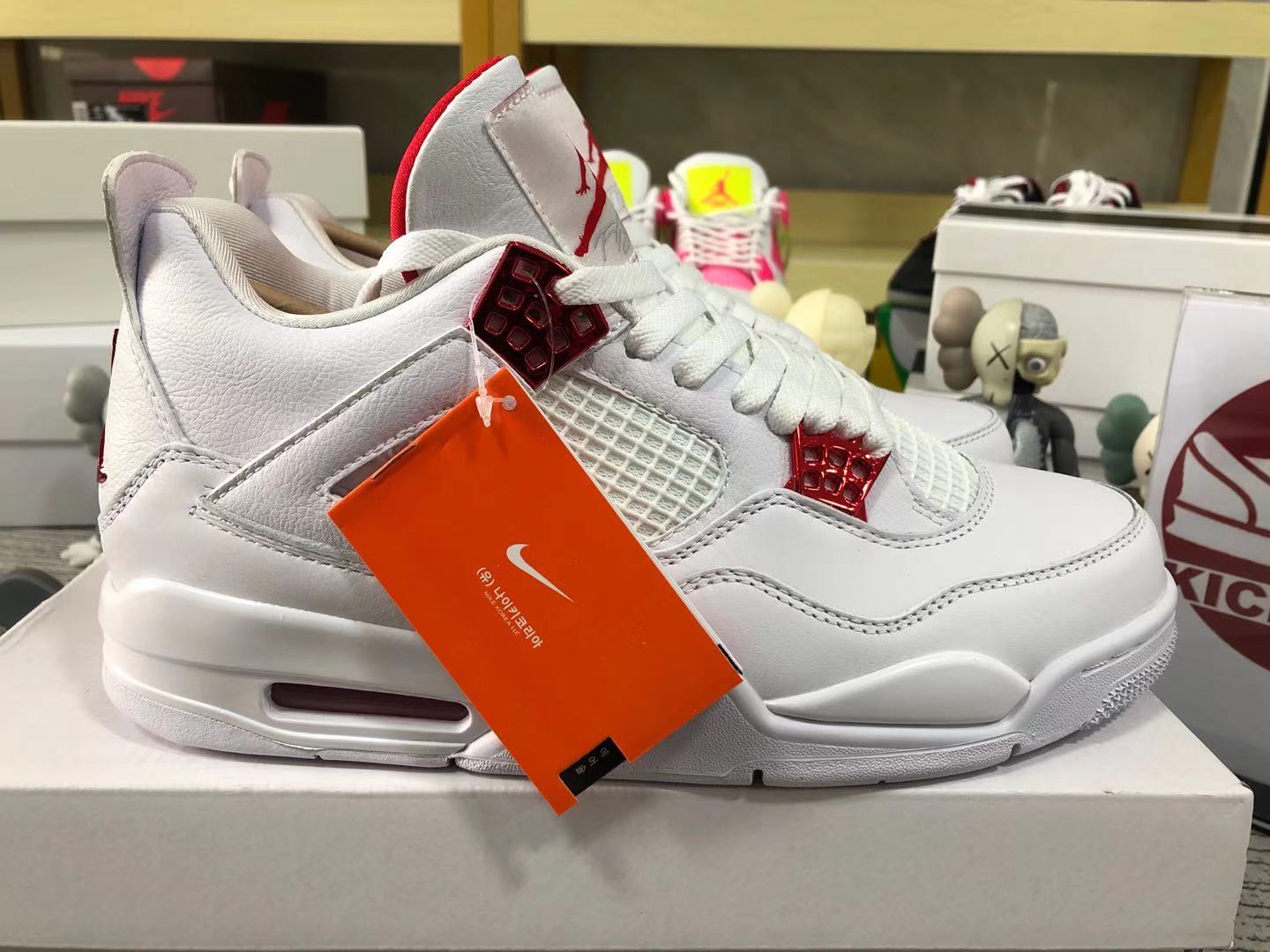 Air Jordan 4 Retro Metallic Red - CT8527-112 – Izicop