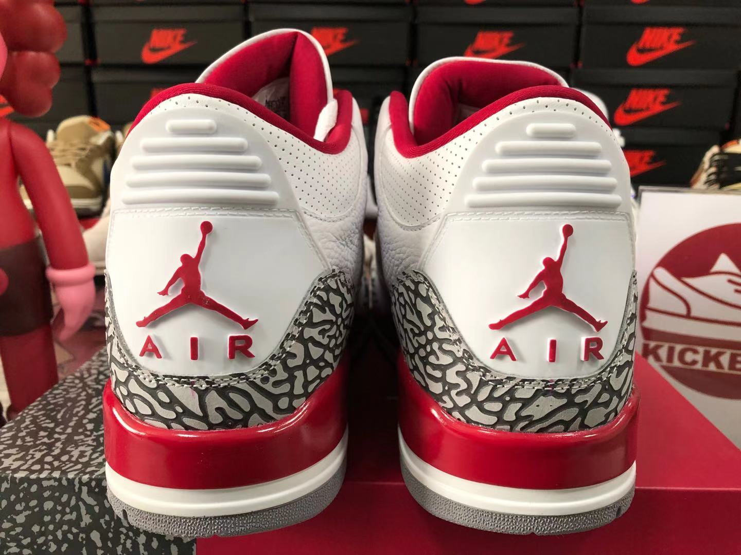 AIR JORDAN 3 RETRO 'CARDINAL RED' 2022 CT8532-126 Kickbulk Factory ...