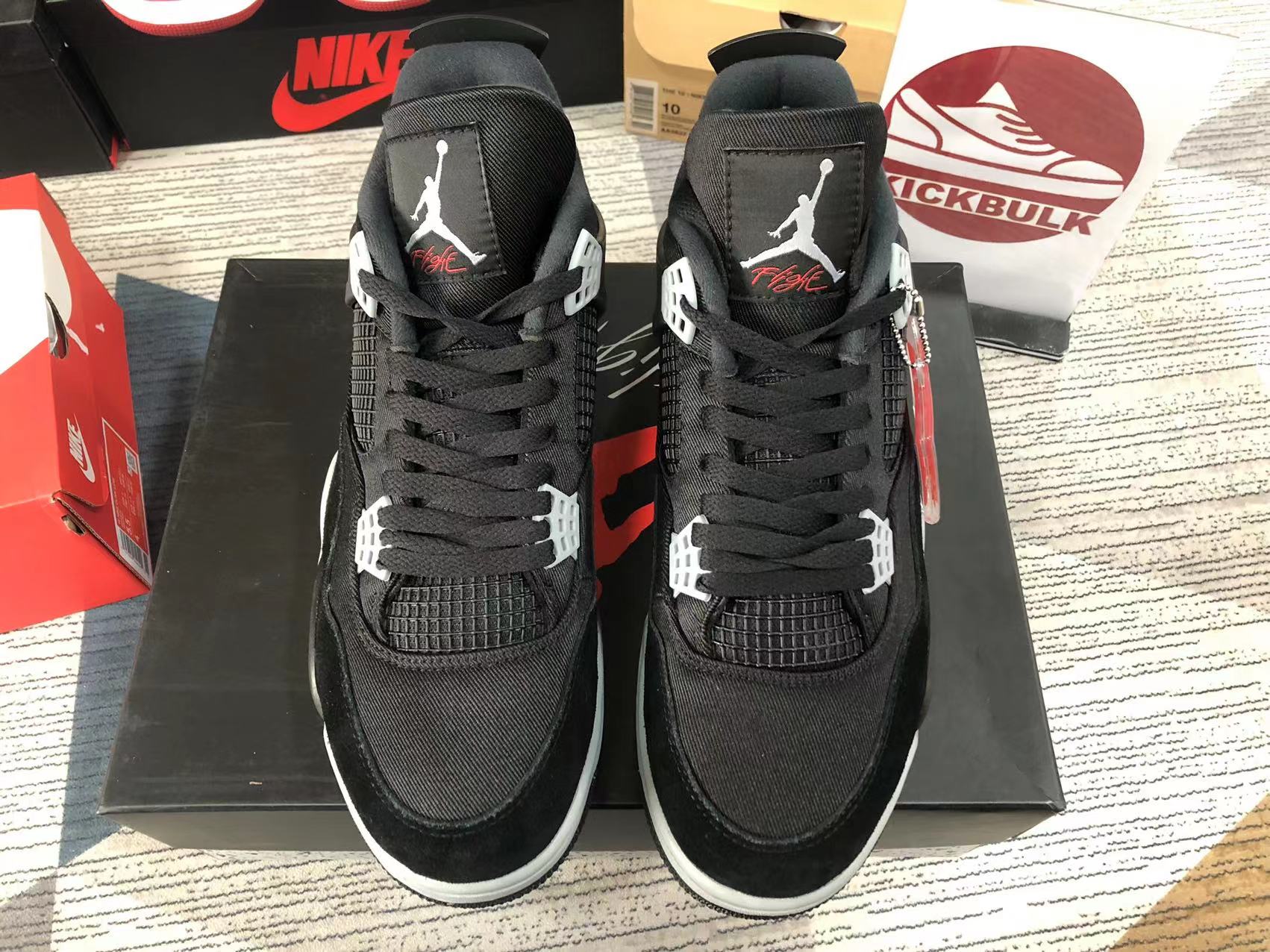 Louis Vuitton x Air Jordan 4 Black LV6927-001kickbulk sneakers