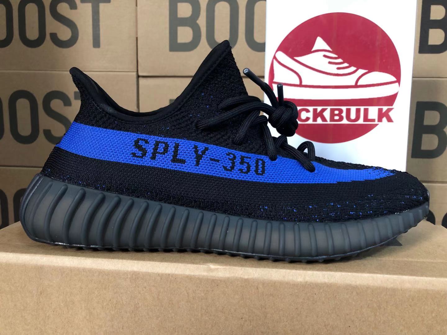 The latest batch Adidas Yeezy Boost 350 V2 'Dazzling Blue' GY7164 ...