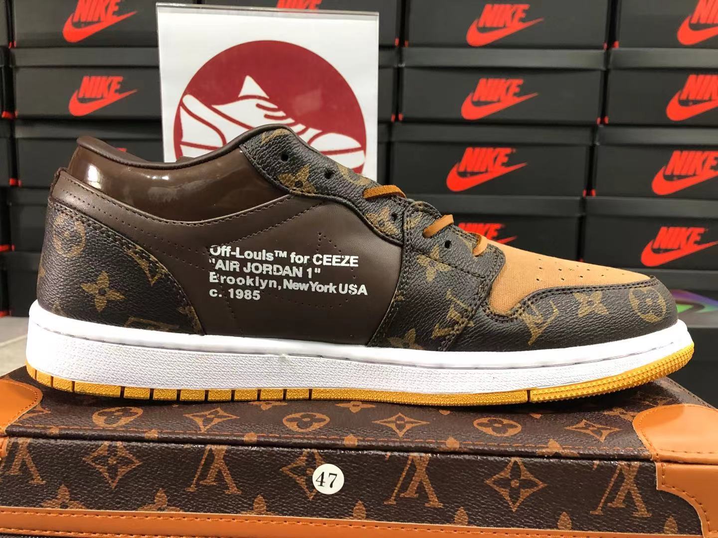 louis vuitton air jordan 1 low｜TikTok Search