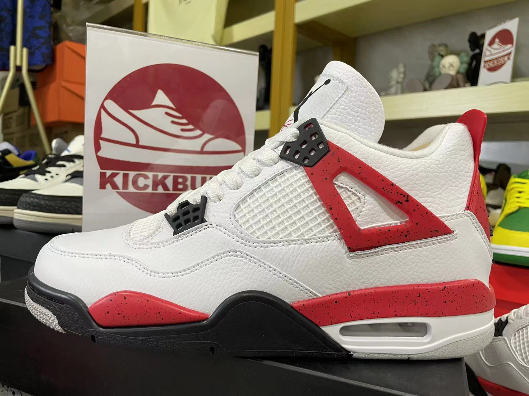 Air Jordan lV (4) Retro 'Red Cement' – Kicks & Drip